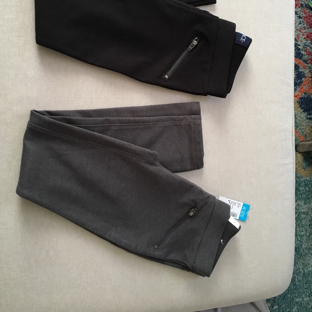 Little girls Ponte Knit Jeggings Sz 6 Black orGrey